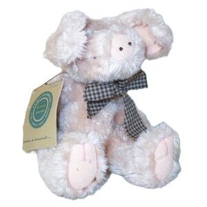 Pink Pig Plush Boyds Collection J.B. Bean "Lofton A McSwine" Stuffed 8" Rare tag